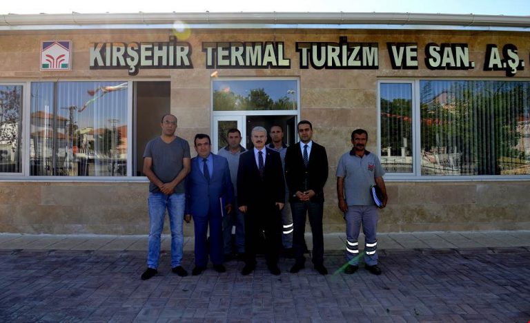 Valimiz Jeotermali Ziyaret Etti