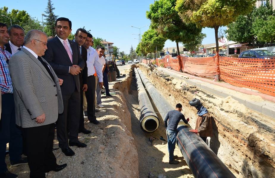 Jeotermal Boru Hattı Yenileniyor